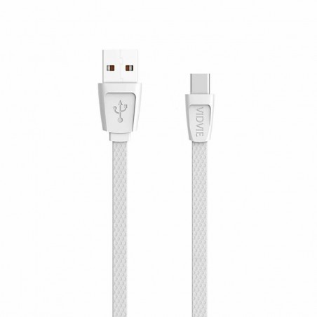 kabel usb vidvie cb408 micro usb bialy1 kabel usb vidvie cb408 micro usb bialy1